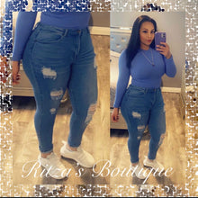 Load image into Gallery viewer, HIGH RISE SKINNY JEANS
