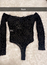 Load image into Gallery viewer, LEOPARD FLOCKING BODYSUIT

